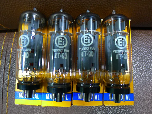 Original box yugoslav ei kt90/kt88/6550 elektronische Röhre 9,5 