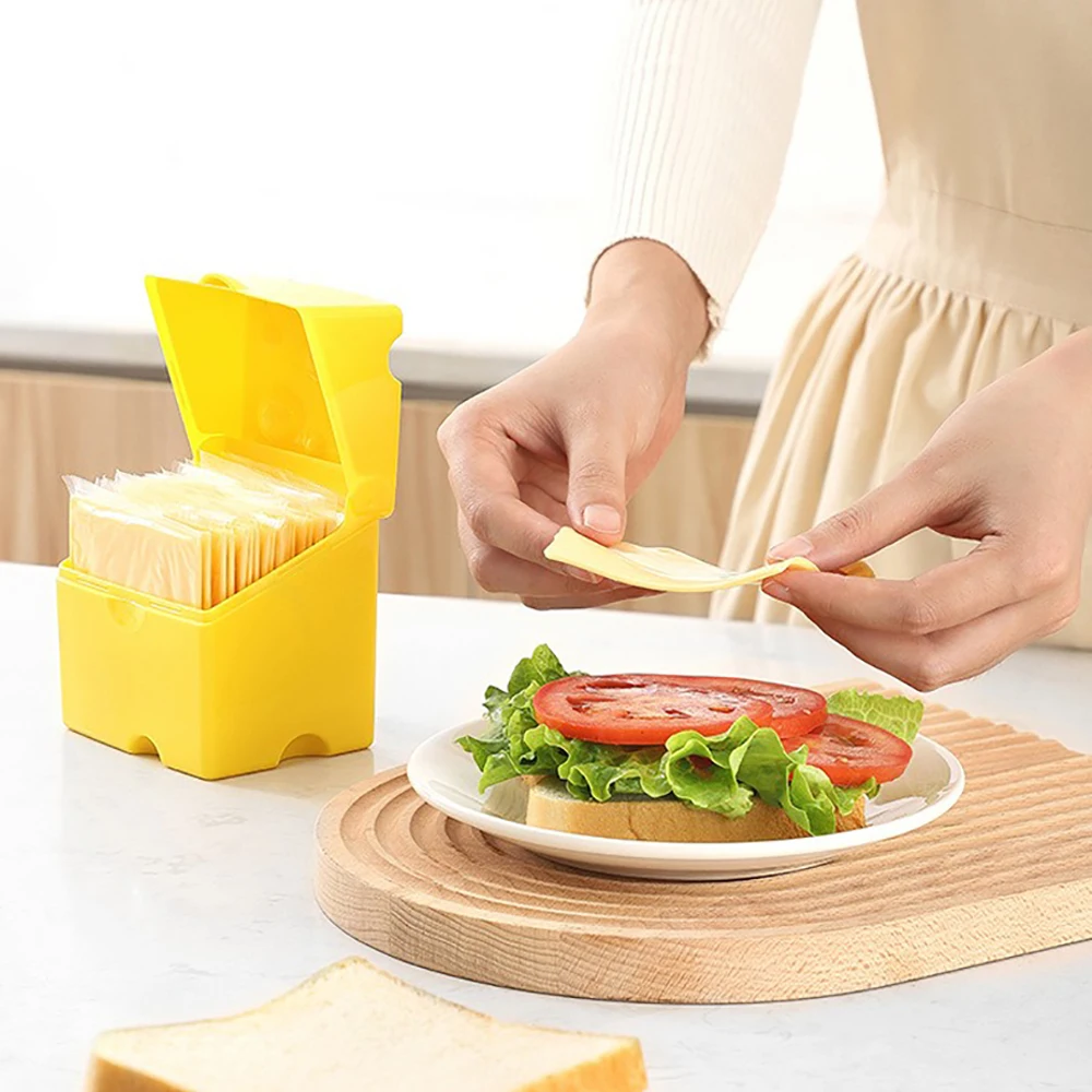 Flip Cheese Box Kitchen Preservation Box Butter Storage Household Kitchen Tools