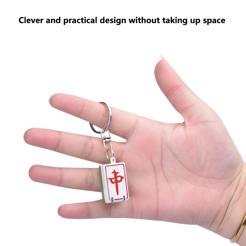 Mini Mahjong Nail Cutter Foldable Stainless Steel Nail Clippers Keychain Toenail Fingernail Manicure Trimmer Toenail Clippers 5
