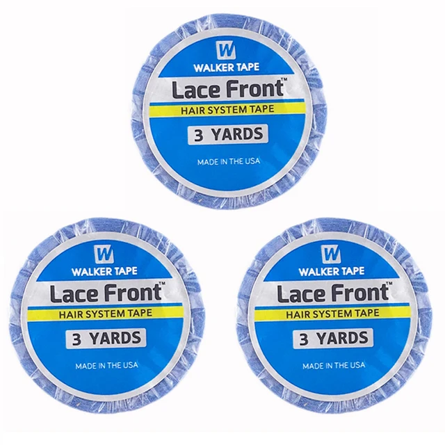 3yard 0.8cm front lace wig glue Double-Sided Tape glue wig glue for tape Hair Extension tape hair lace front tape glue adhesives 3 yard 0.8cm 3pc