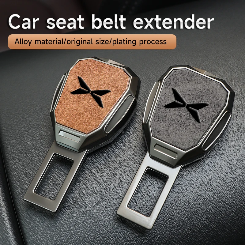 Car Seat Belt Clip Extension Safety Lock Buckle Extender Plug For Xpeng P7 G3 G3i G9 P5 X2 N5 F30 H93 Beta