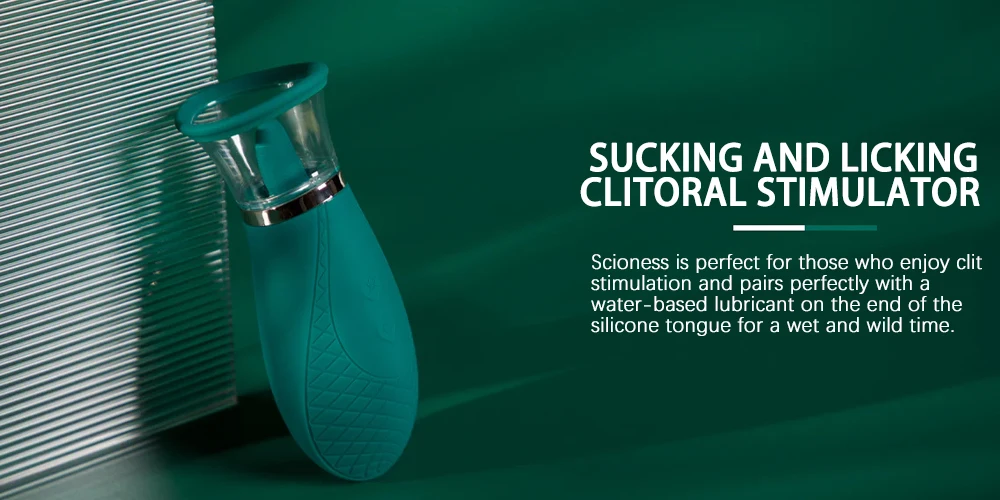 scioness - sucking and licking clitoral stimulator