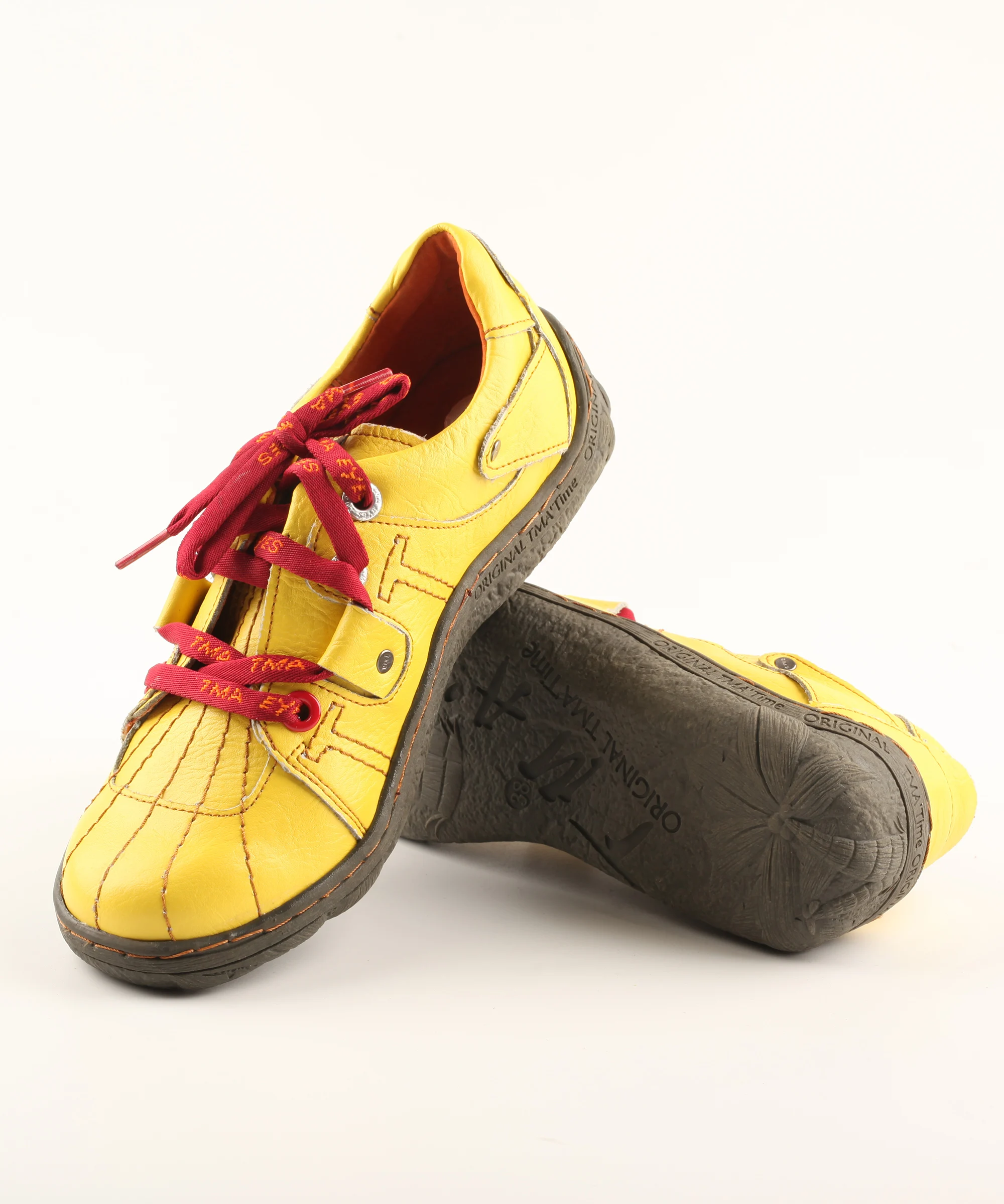 TMA EYES 2023 New Line Pattern Handmade Women's Single Shoes