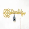 1PC Middle East Metal Festival Decoration Hook 5 Hook Multi functional Towel Hook Wall Hanger Clothes Hanger Key Storage Hook 1