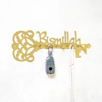 1PC Middle East Metal Festival Decoration Hook 5 Hook Multi functional Towel Hook Wall Hanger Clothes Hanger Key Storage Hook 1
