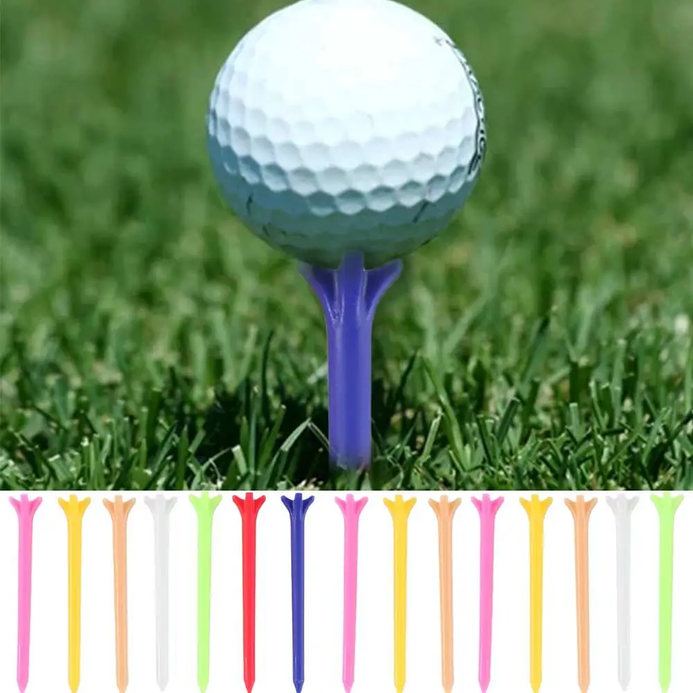 20pcs/pack Multi-color Professional Zero Friction 5 Prong 70mm Golf Tee ...
