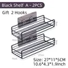 Aluminum Alloy Bathroom Shelves No-drill Corner Shelf Shower Storage Rack Holder Toilet Makeup Organizer for Shampoo Wall Supply 6