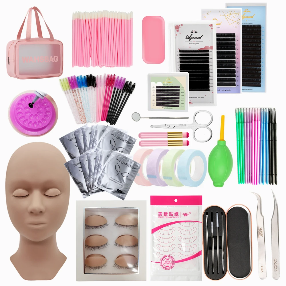 ProfessionalFalseEyelashExtensionPracticeKitEyeLashesExtension