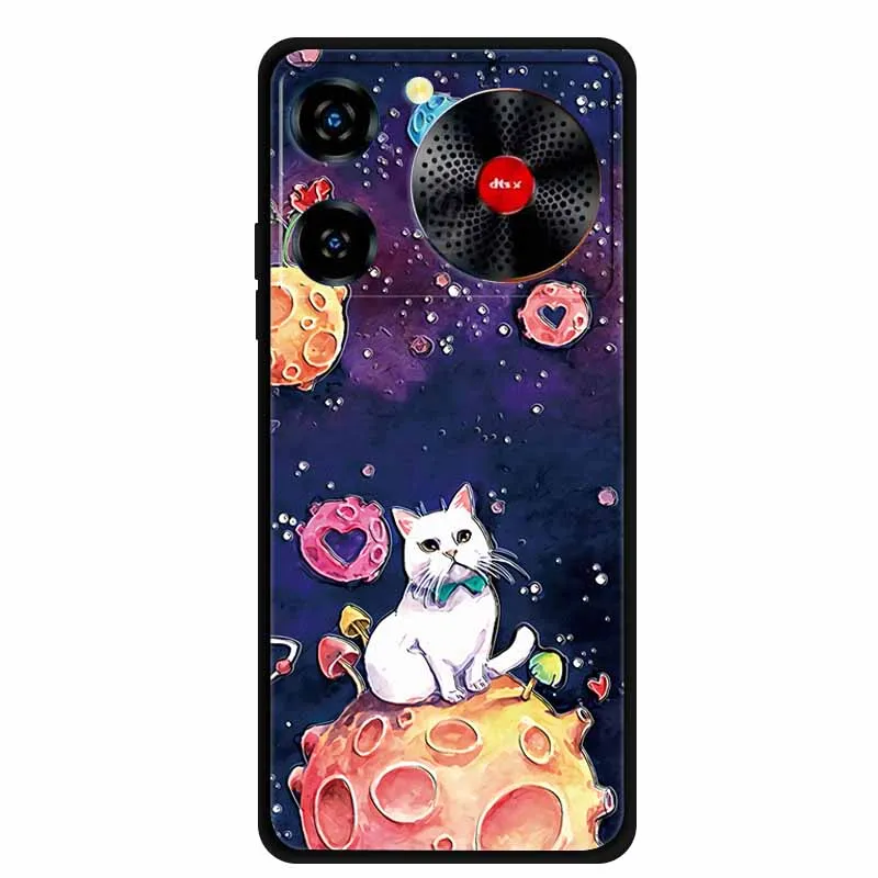 Floral 3D Embossed Shockproof Silicone Soft Phone Case – 6.6 Premium Back Cover