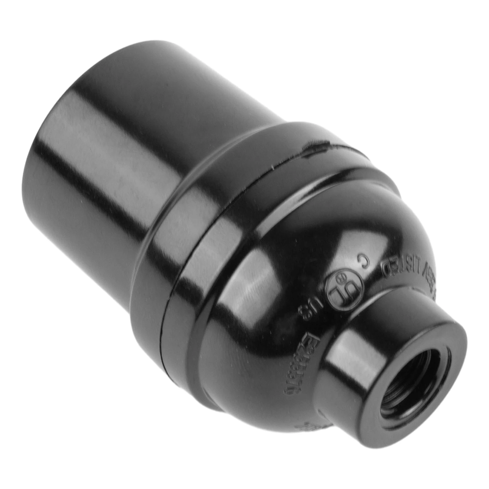 Description Picture 3 of item1 Pc Vintage Bulb Holder E27 Socket Retro Pendant Lamp Base Stand Fittings 110-250V 10A Industry Bakelite For Lighting Supplies