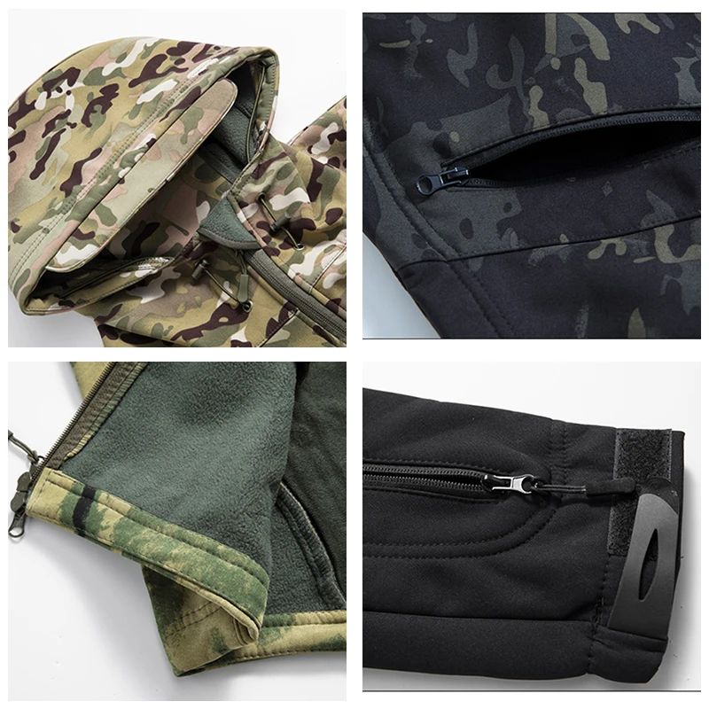 Lurker Shark Skin Soft Shell Tactical Jacket - @Chris.Hikes.USA Equipment 6