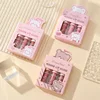 3pcs/set Adorable Bear Mirror Lip Glaze Long-Lasting Non-Fading lip gloss Hydrating Liquid Lipstick Lip Makeup Products 3