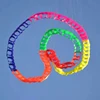 3D 24/48/96 Hole Large Soft Kite Tail Hanging Hole Snake Shaped Color Rotating Ring Umbrella Cloth Kefu Rope Accessories 1