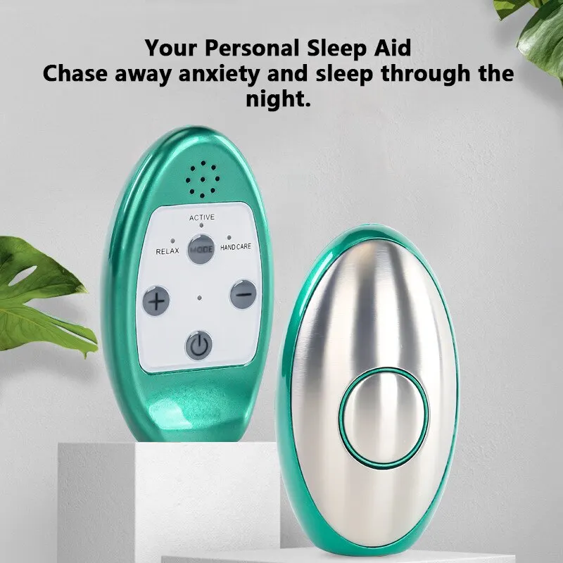 Ultrasonic Mechanical Intelligent Sleeping Instrument Hand-Held Decompression To Help Sleep Adjusts Heart Rate Brain Mass sleeping instrument