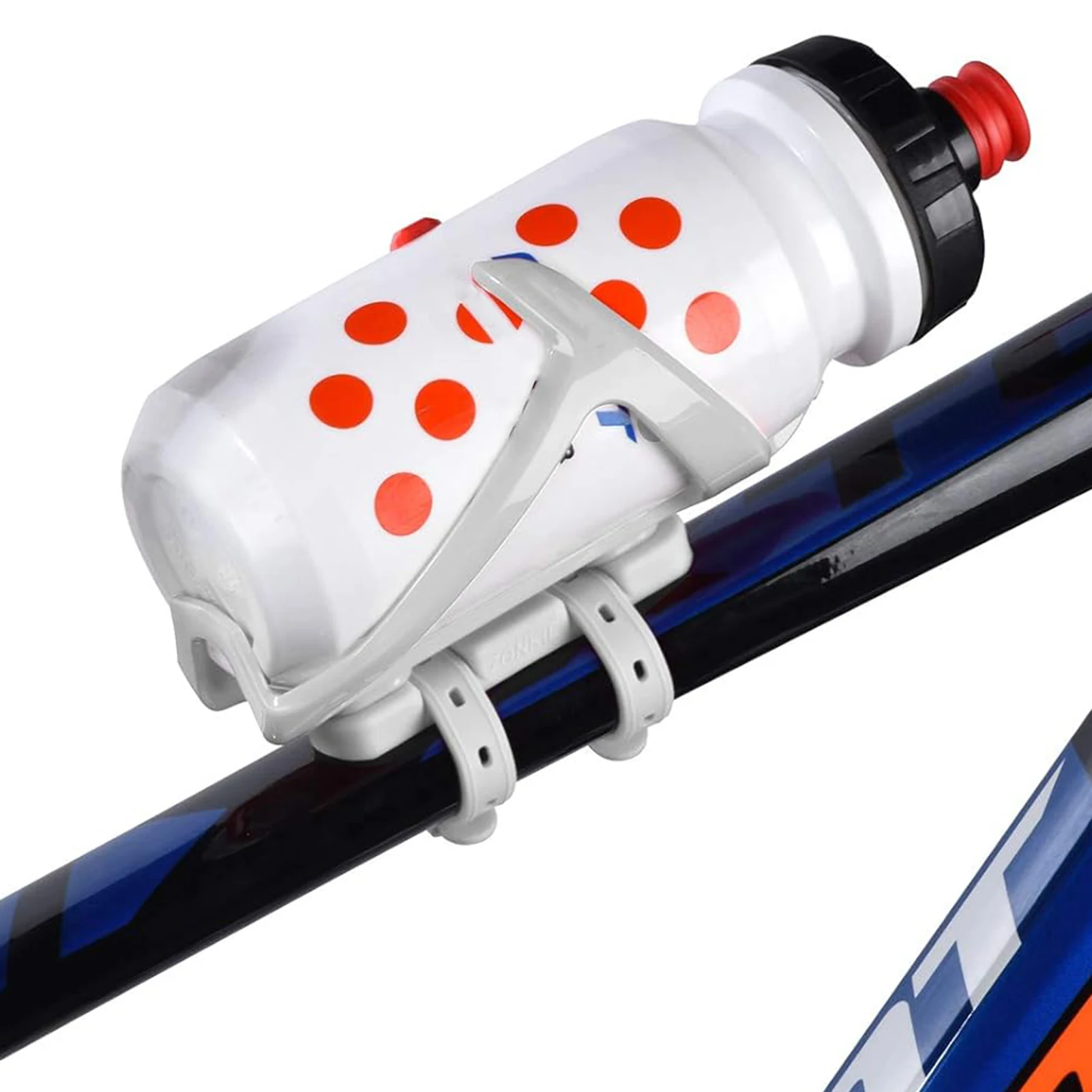 Fahrrad-Flaschenhalter für Mountainbikes, Rahmenhalterung ohne Bohren, Fahrradzubehör – Detail 6