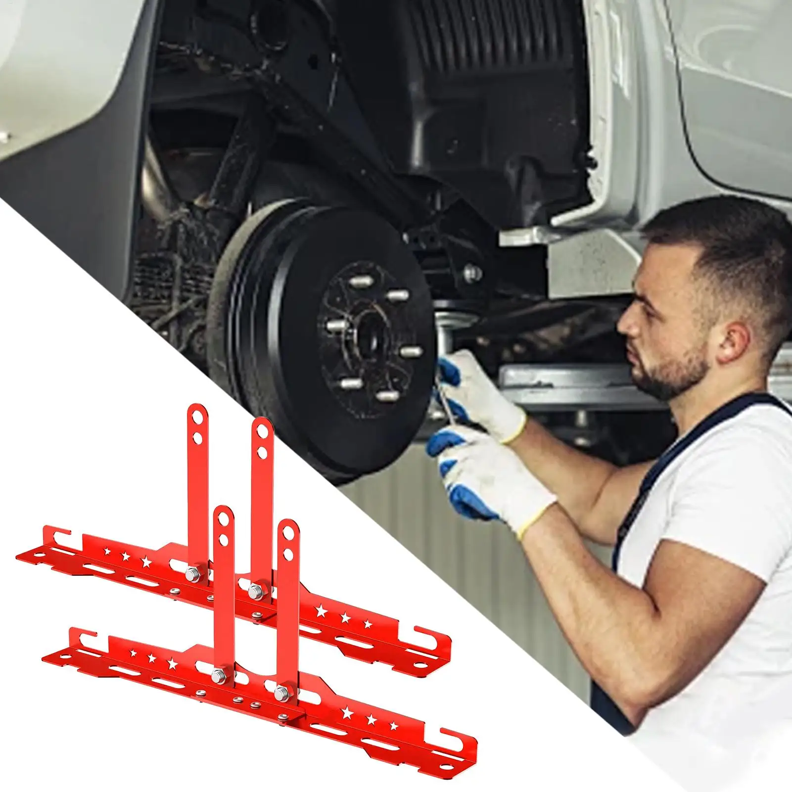 Car Wheel Alignment Tool Heavy Duty Toe Plates Wheel Accessories Parts Adjustable Automotive Wheel Leveling Aligner Toe Plates