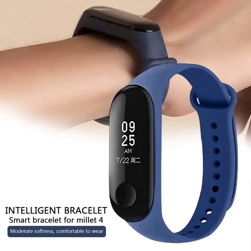 

for Xiao Band 4 3 Wristband Breathable Strap Sweatproof Anti-scratch Bands