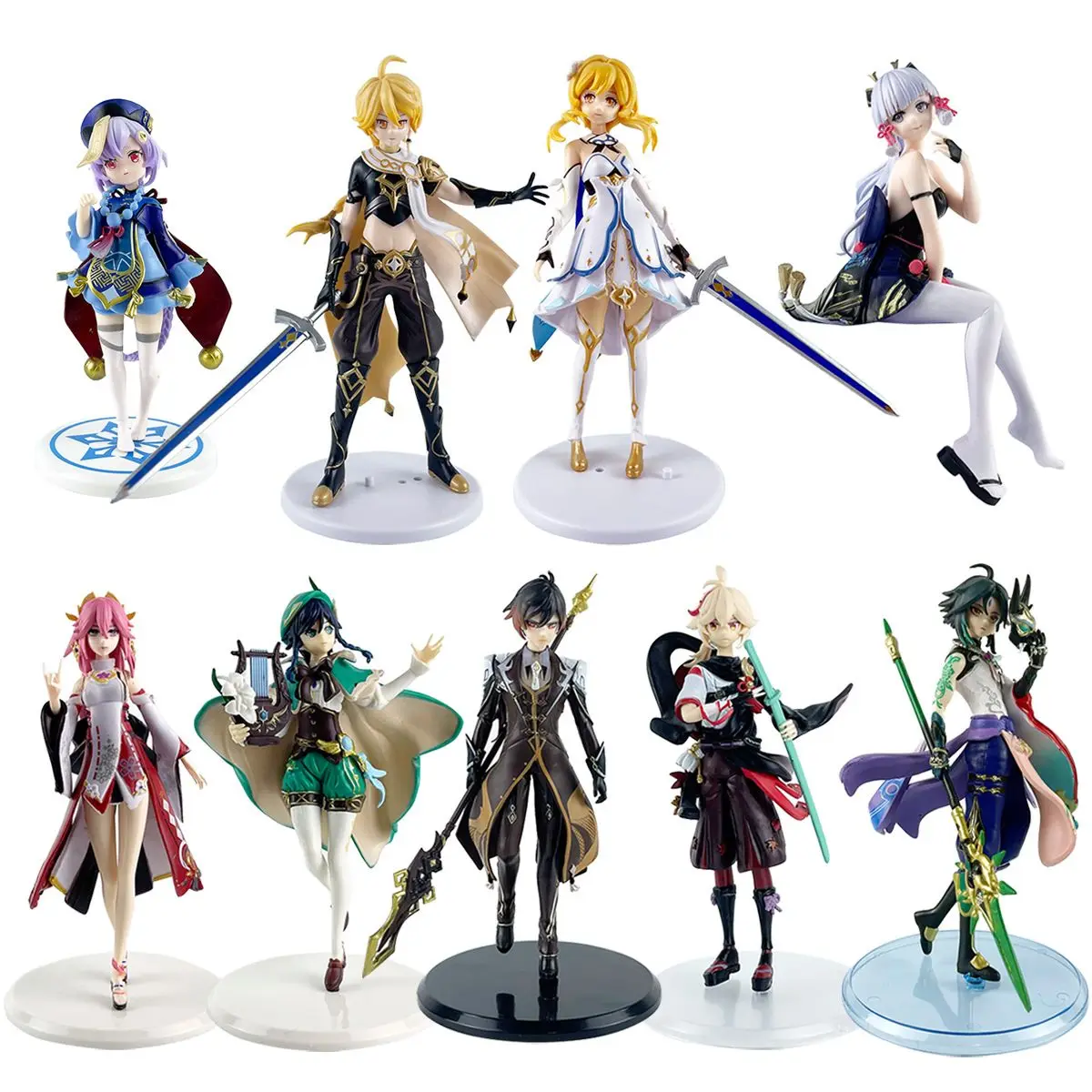 

Genshin IMPACT figure Figure Collection Toys Collection Doll Toys NEW 20.5CM 18.5CM Birthday gift party gift Decoration Anime