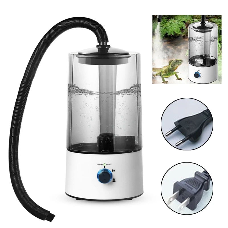 

Automatic Terrarium Humidifier Fogger for Tortoise Lizard Snake Chameleon