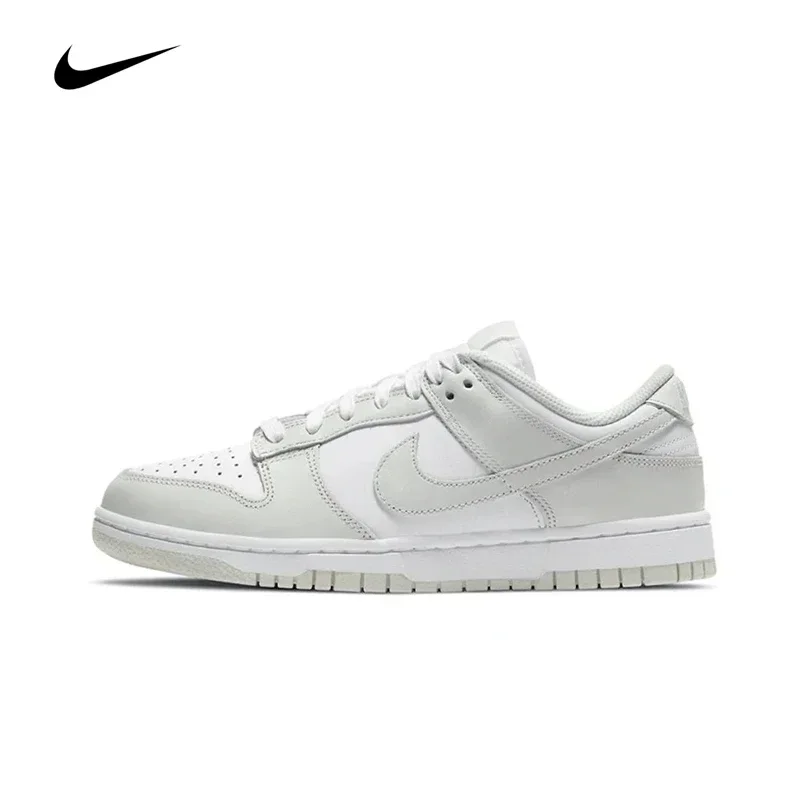 Nieke-Dunk Retro Low 'Grey Fog Scarpe Da Skateboard Da Uomo Classic Unisex Bianco Grigio Low Snaks Dd1391-103