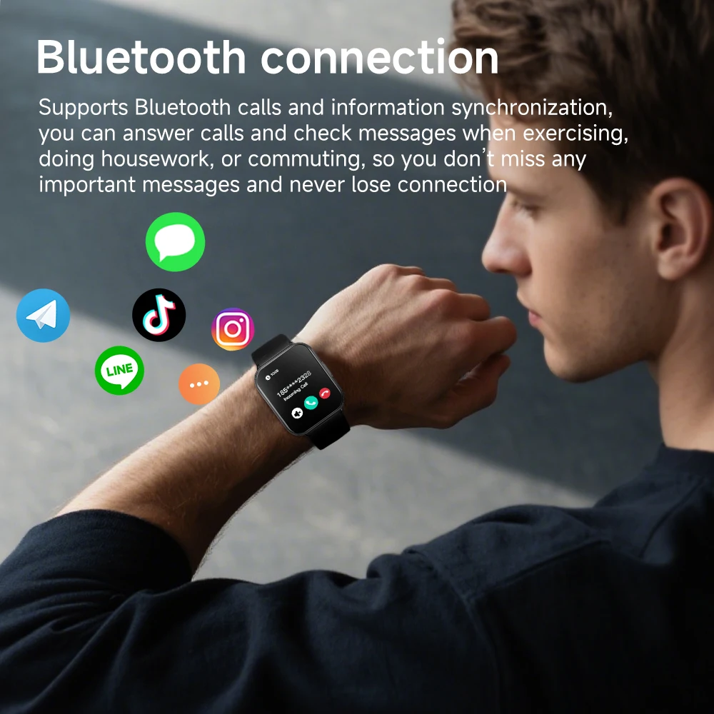 ✨Komimin 2✨ KUMI M2 Smart Watch 1.83
