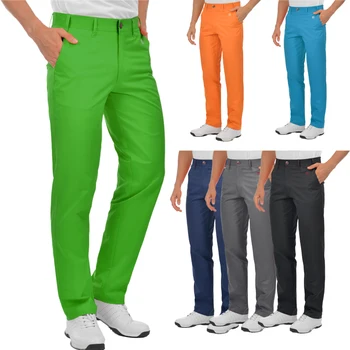남성용 골프 바지, 레즈마트 드라이 핏, 통기성 치노 바지, 신축성 캐주얼 레저 남성 스포츠 긴 바지, 봄 여름