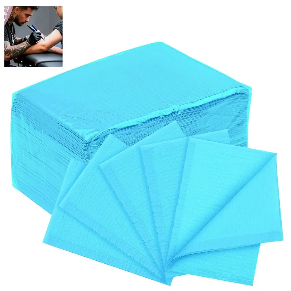 Hot Disposable Table Towels Mat Waterproof Durable Nail Art Table Towels Supplies for Salon and Home Use