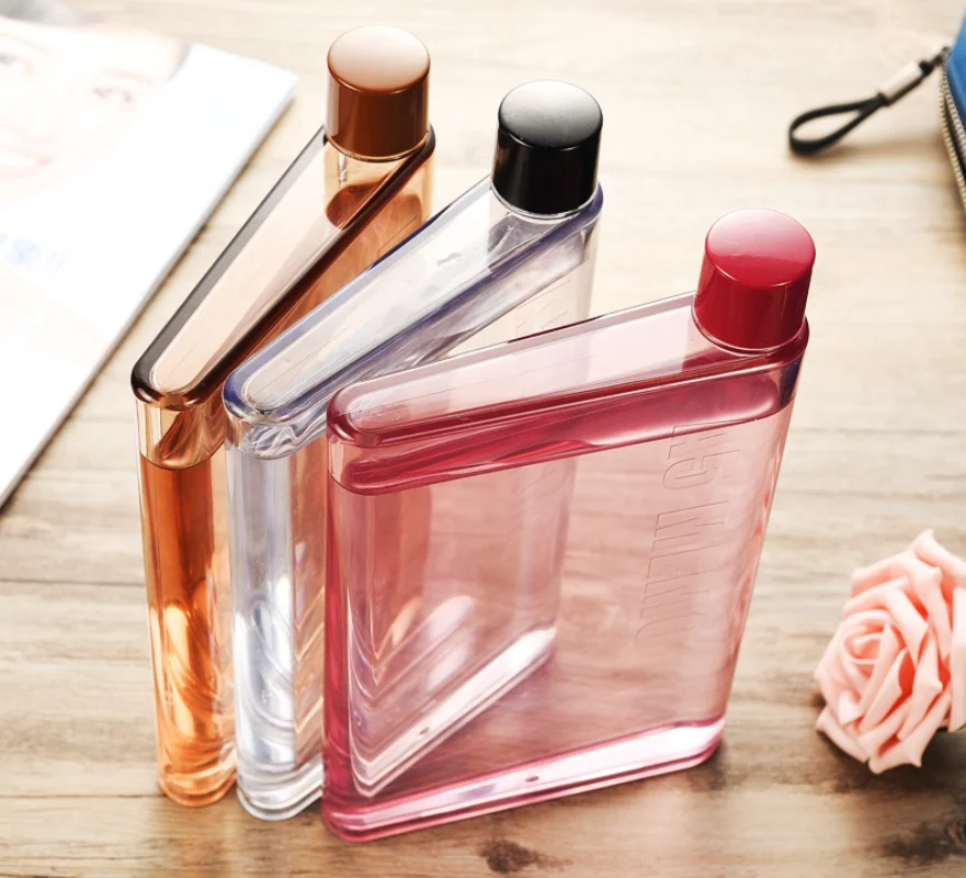 Water Bottle Paper Cup Bottle Flat Water Bottle Notebook ECO Friendly Free Clear Portable Book Drink Water water bottle