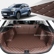 

For Chery Exeed TX TXL 2022 2021 Car All Inclusive Rear Trunk Mat Cargo Boot Liner Tray Rear Waterproof Boot Luggage 2018-2020