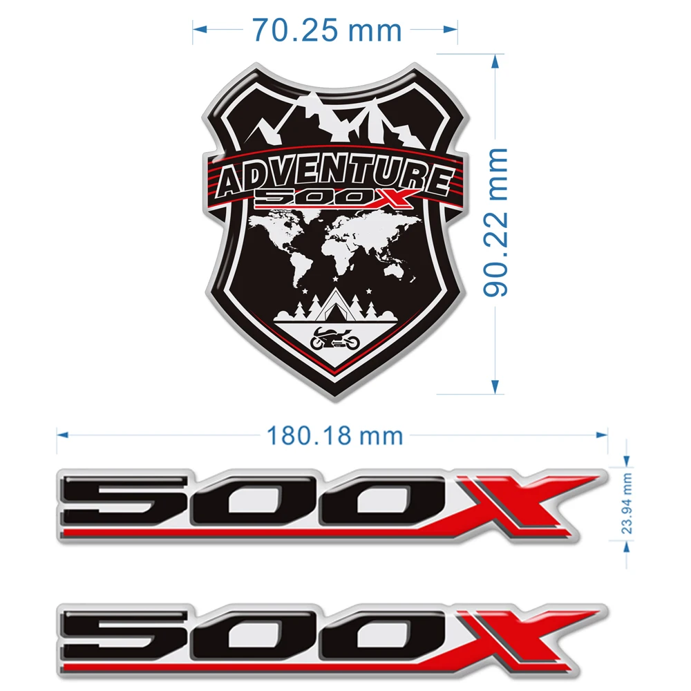 

Motorcycle Stickers Tank Pad Emblem For Honda CB500X CB 500X Protector Adventure Trunk Luggage Aluminum Case Windshield 2019