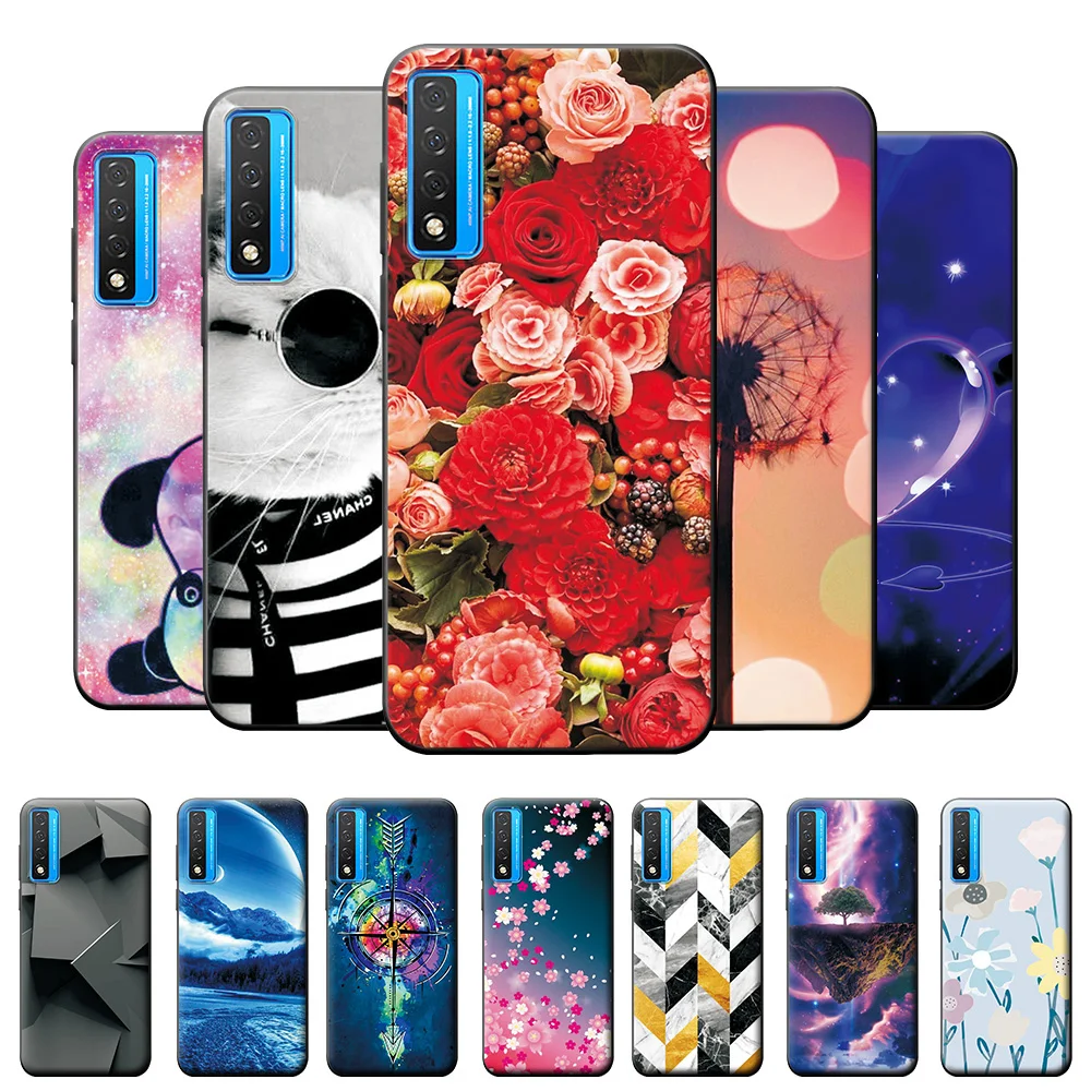Per Tcl 20L Plus Custodia Tcl 20 Se New Fashion Cute Cover Verniciata Per Tcl 20L 20L Plus Custodia Morbida In Silicone Tcl 20 5G Fundas