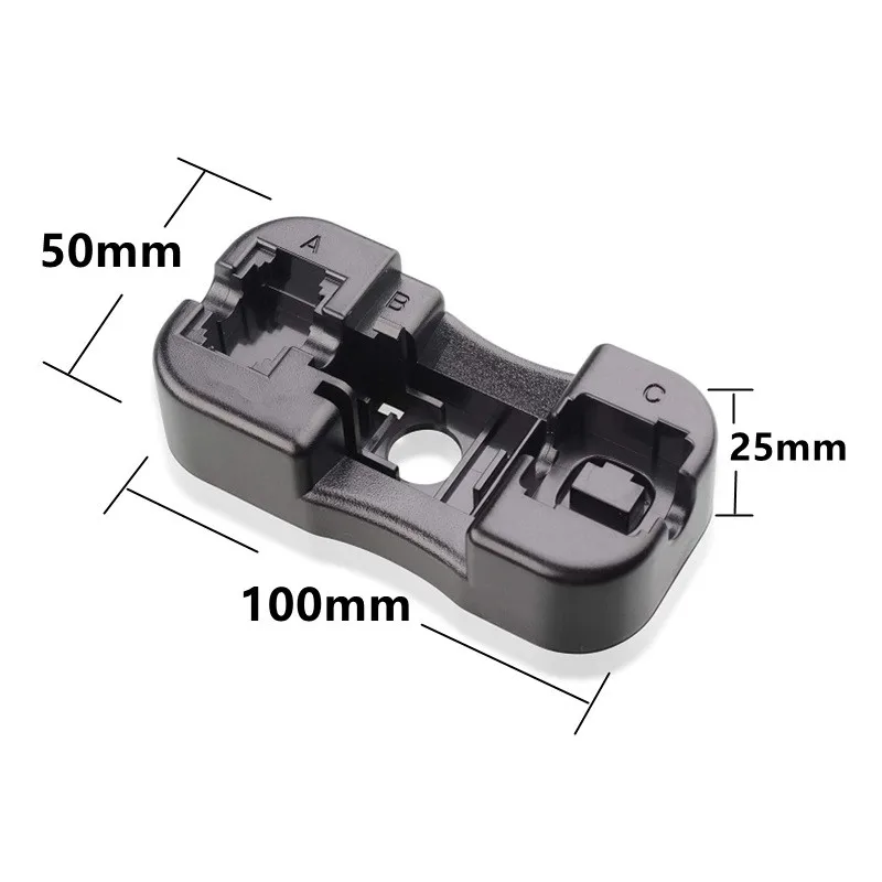 Universal Rj45 Cat6 Cat5e Rj11 12 Keystone Jack Soco para Baixo Suporte do Módulo de Ferramenta de Fiação - Imagem 5