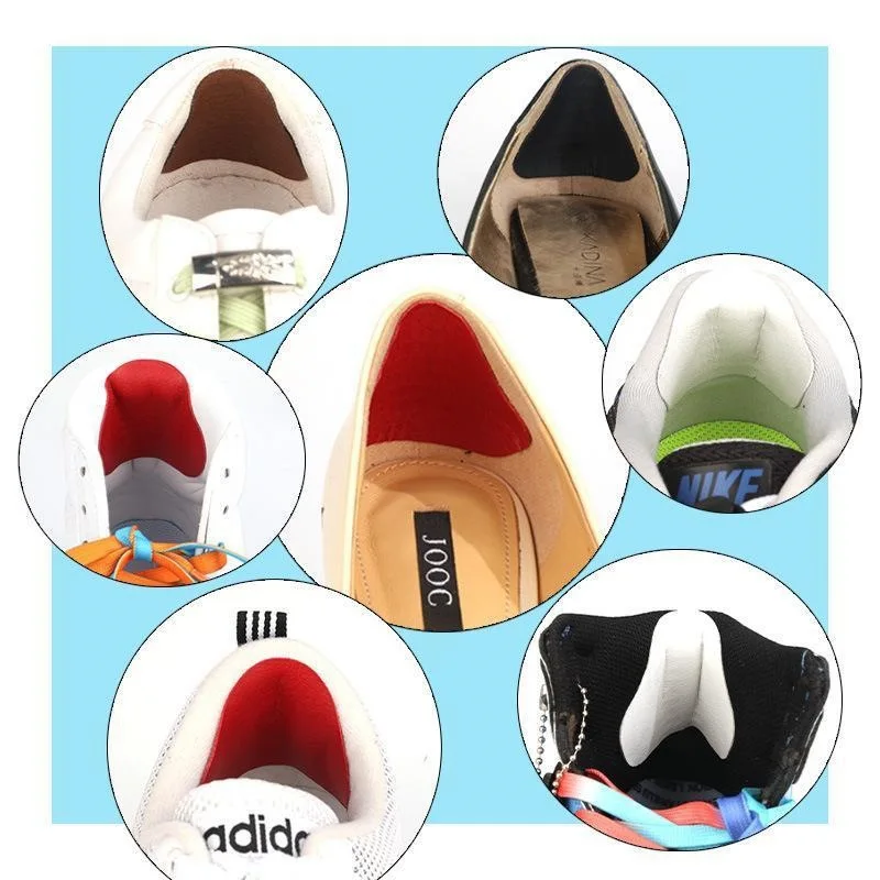 4/6pcs Insoles Heel Repair Patches Breathable Shoe Pads Patch Sneakers Heel Protector Adhesive Patch Repair Shoes Heel Foot Care