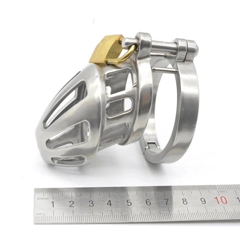 Steel Cock Cages Penis Ring Chastity cages,Chastity Belt,,Penis Rings,Men's Virginity Lock,Cock Ring,BDSM Adult Sex Toys For Men