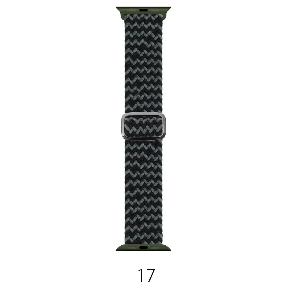 Nylon Braided Elastic Solo Loop Band