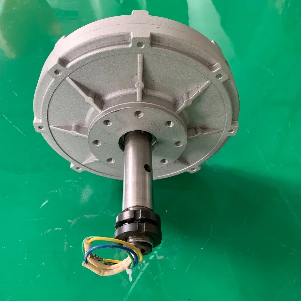 China Factory Low Speed 5kw 10kw 12v-220v Gearless Permanent Magnet Generator Use For Wind Turbine Low RPM
