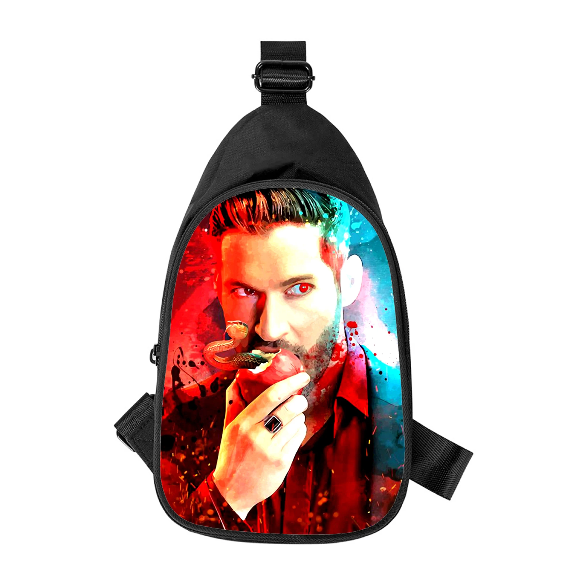 Рисунок 4 - Мужская нагрудная сумка с принтом Morningstar