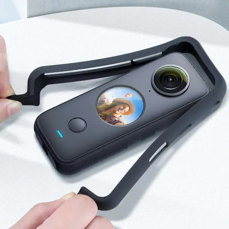 Insta360x2 용 보호 프레임 하우징 커버 케이스 프레임 어댑터 브래킷, 카메라 스포츠 액션 카메라 액세서리