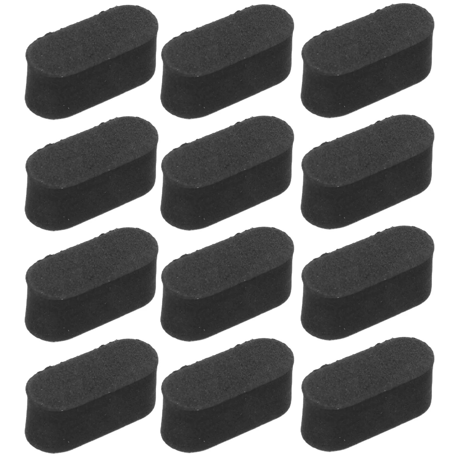 30개 충격 흡수 패드, FPV 드론 랜딩 스키드 패드, 미끄럼 방지 폼 매트, 야외 잔디/콘크리트 표면용 자가 접착 발판