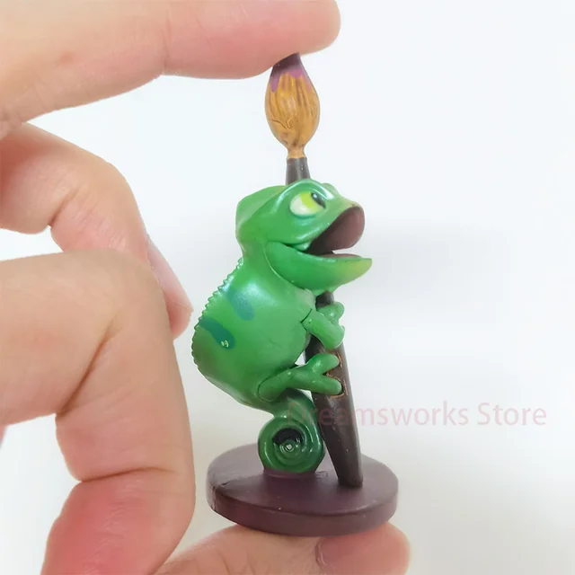 Figurine pascal le caméléon - raiponce disney - 6 cm Bullyland