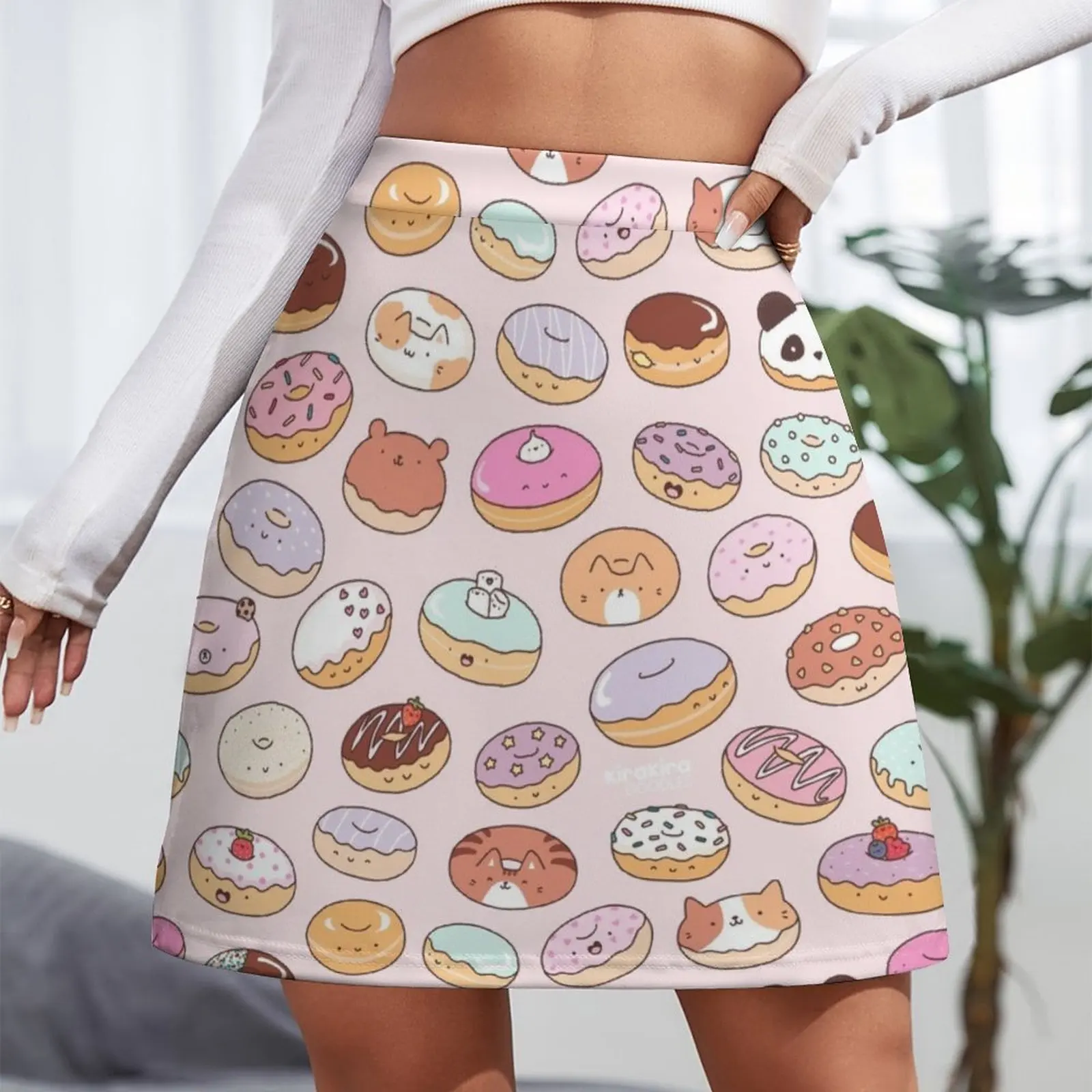Mmm.. Donuts! Mini Skirt short skirt skirt for woman