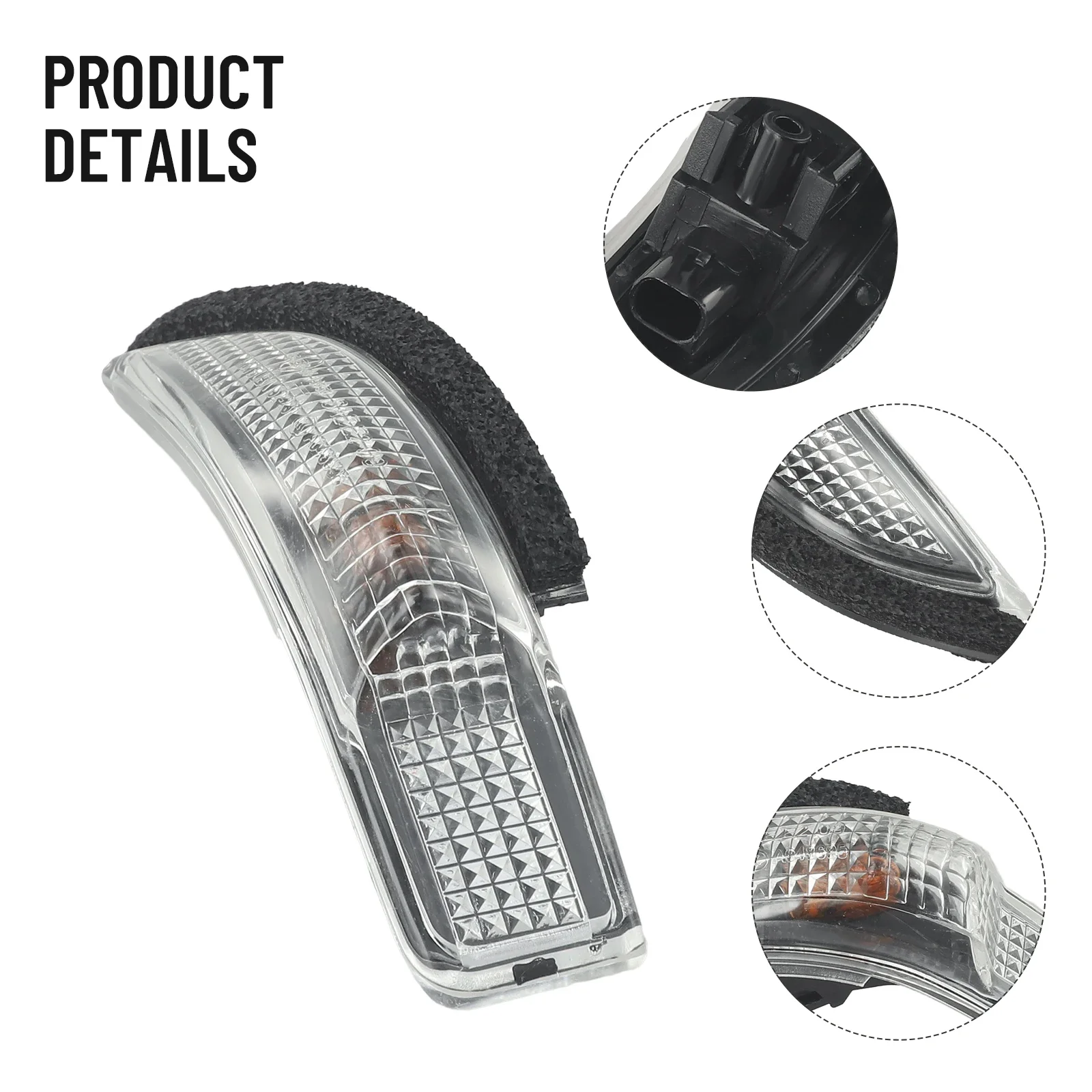 

Driver Left Side Mirror Light Amber Turn Signal Lamp Halogen Lighting For Corolla 2012-18 Auto Exterior Accessories