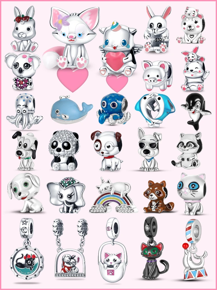 Scb4a18207f4c45e184b9dade18346943q 100% 925 Sterling Silver Love Heart Life Tree Snake Bracelet Luxury Jewelry Fit for Original Charms Bead DIY Making Jewelry Mallzona