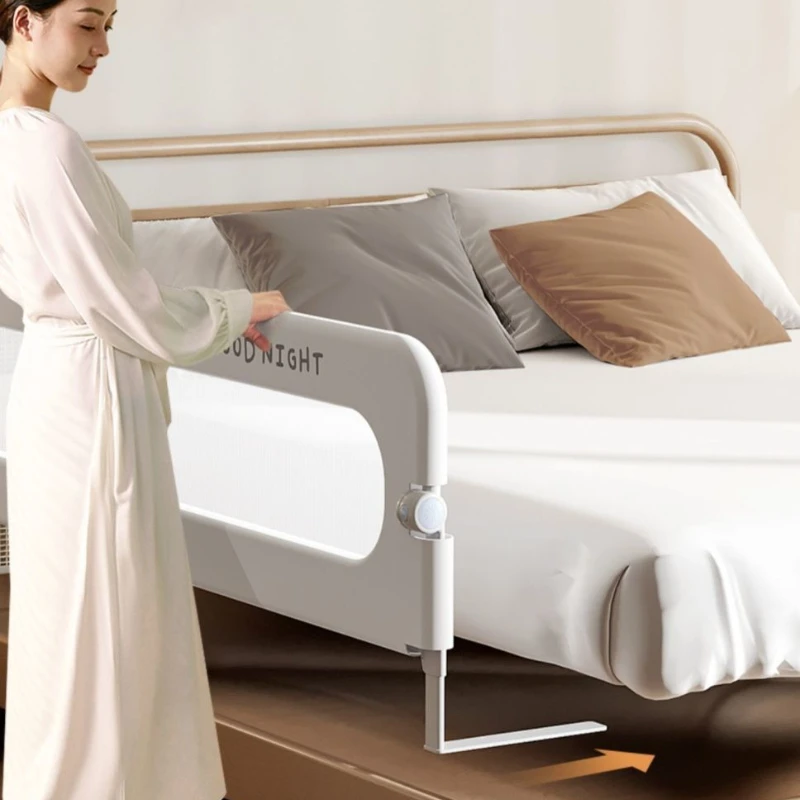 Bed Guard Rail for Toddlers Adjustable Folding Up Portable Bed RailingToddler Bed Rails Guard for Twin Queen King Full Size Beds