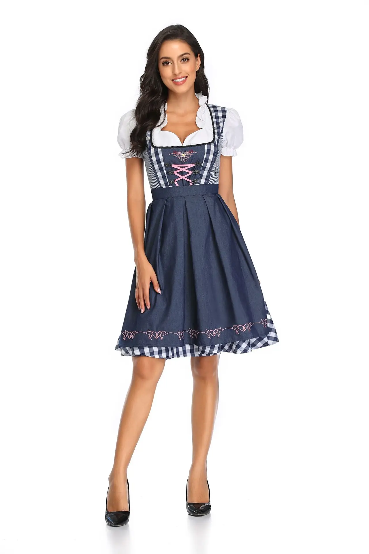Adult Women Oktoberfest Dirndl cosplay costume for Beer Party