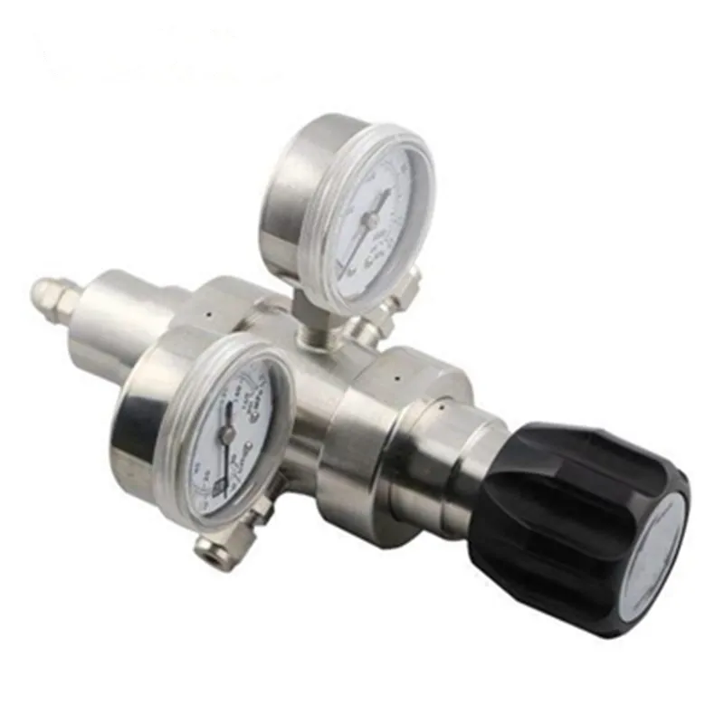

dual stage co2 pressure regulator