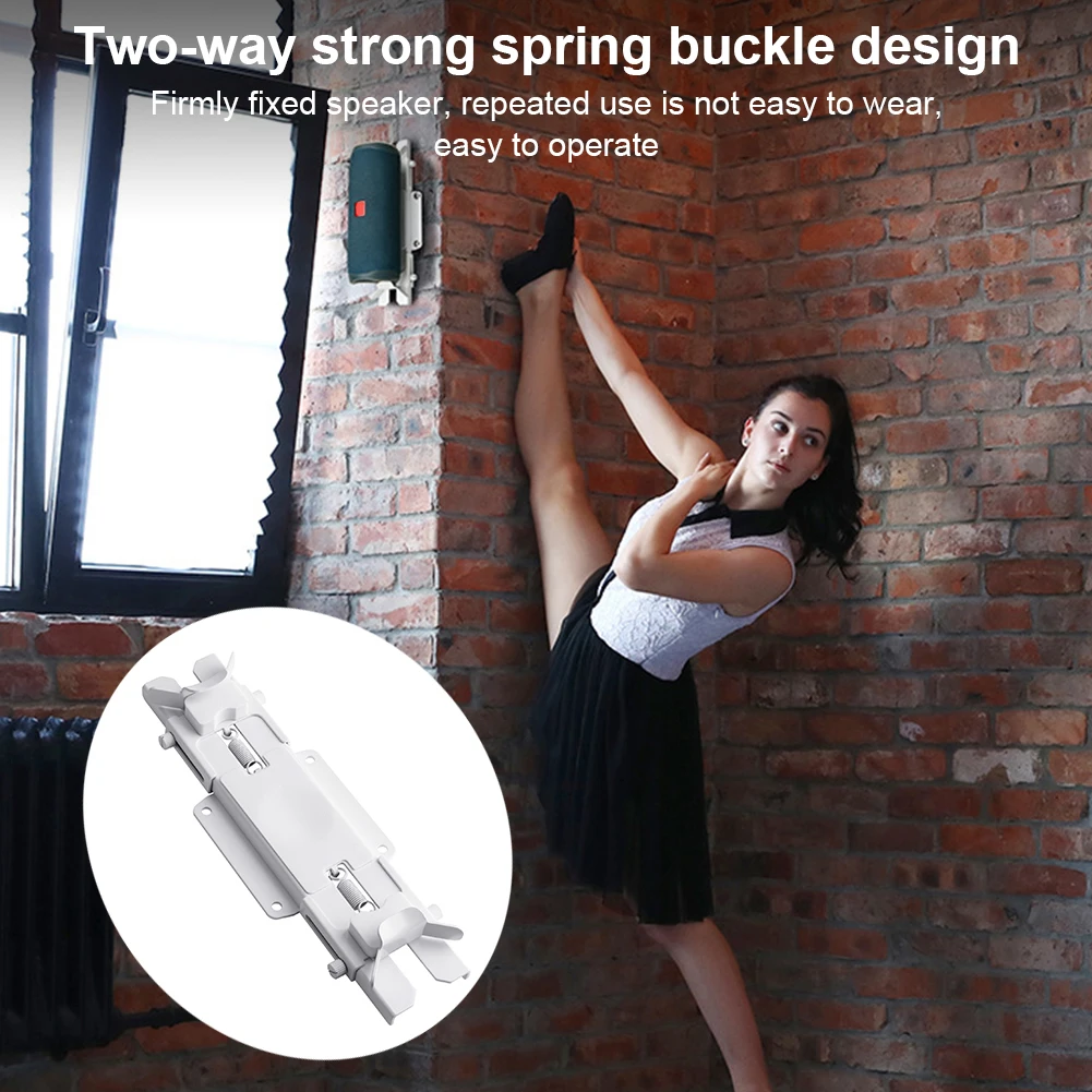 Speaker Mount Metal Speaker Holder Wall Mount Bracket Stand Wall Mount Ceiling Mount for JBL Charge 5/Flip 6 BT Speaker