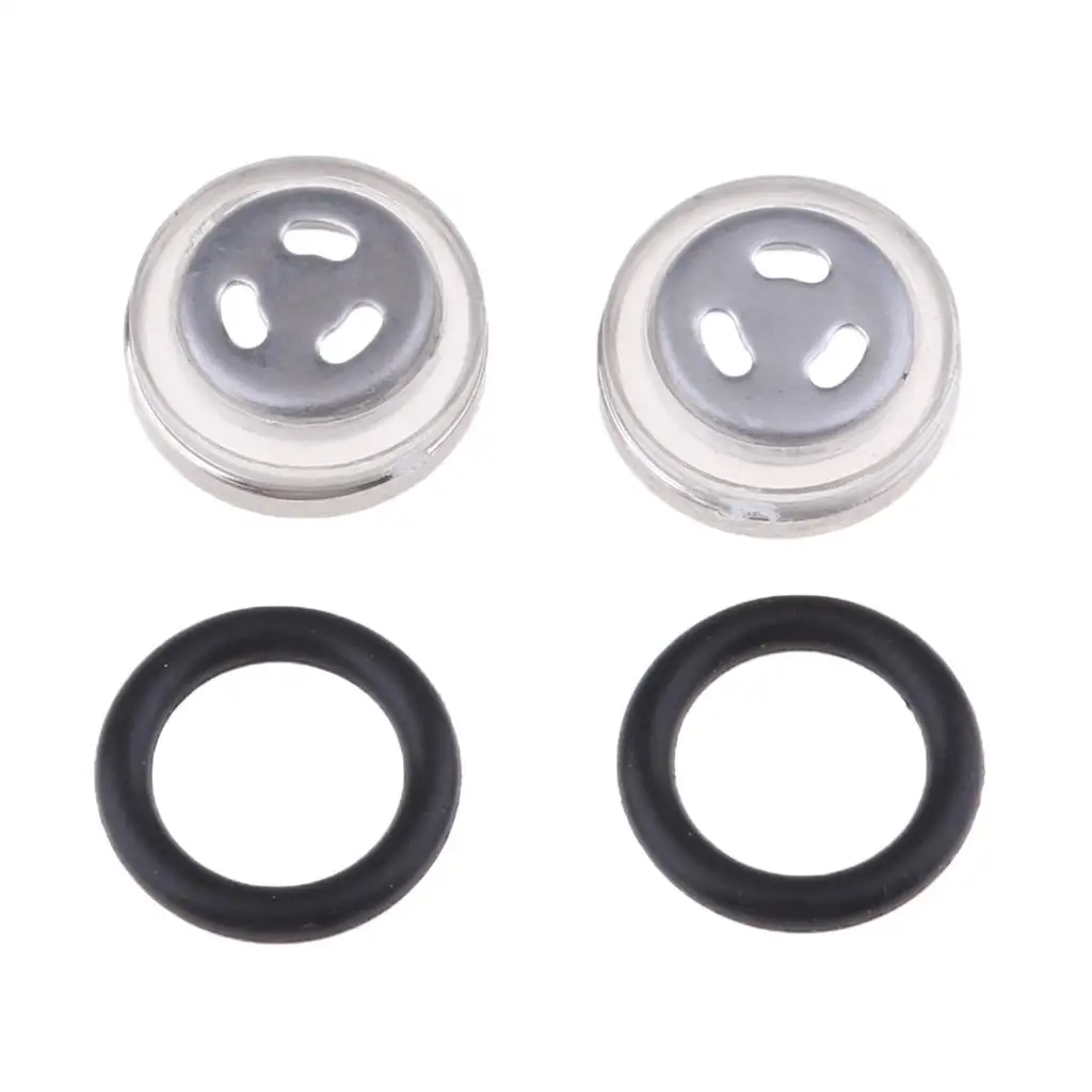 Master cylinder confirmation window brake fluid inspection window set of 2 brake fluid inspection window set