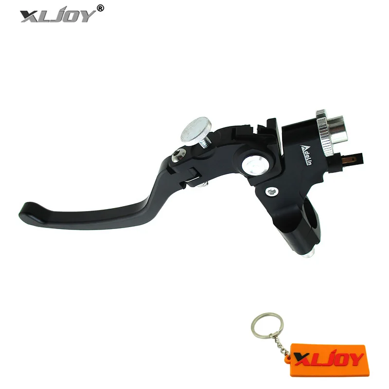 XLJOY 7/8" 22mm Adelin Left Adjust Unbreakable Clutch Lever With Light