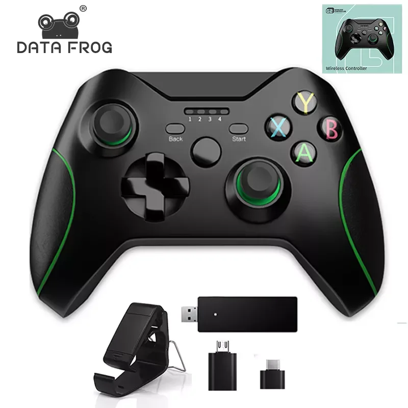 データフロッグ2 4ghzワイヤレスゲームパッド Xbox Oneコントローラー用 Pcを勝ち取るためのゲームコントローラー Ps3 Xbox シリーズxsコントローラー Gamepads Aliexpress